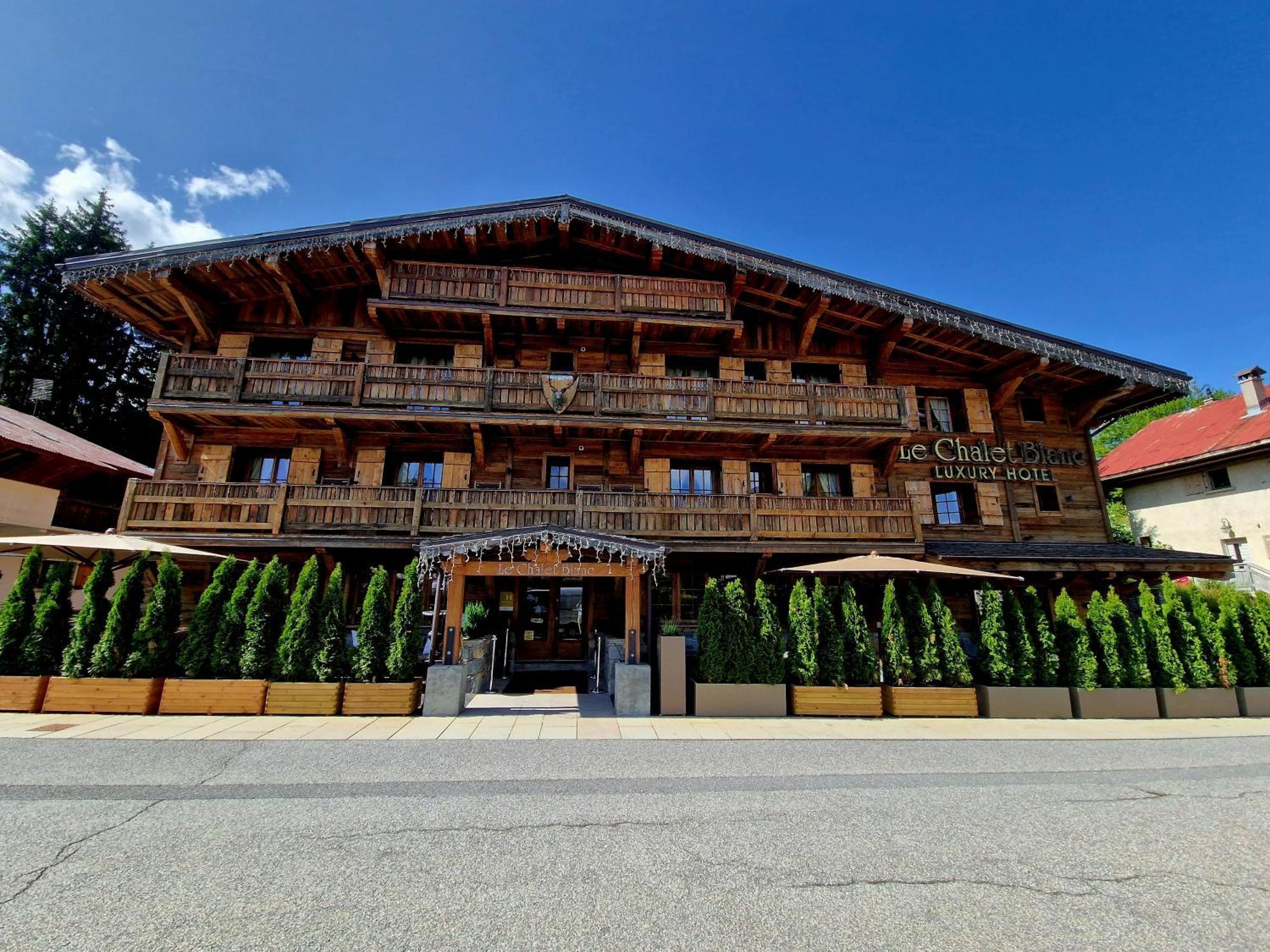 Le Chalet Blanc Megève Εξωτερικό φωτογραφία
